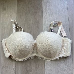White lace Victoria Secret Bra